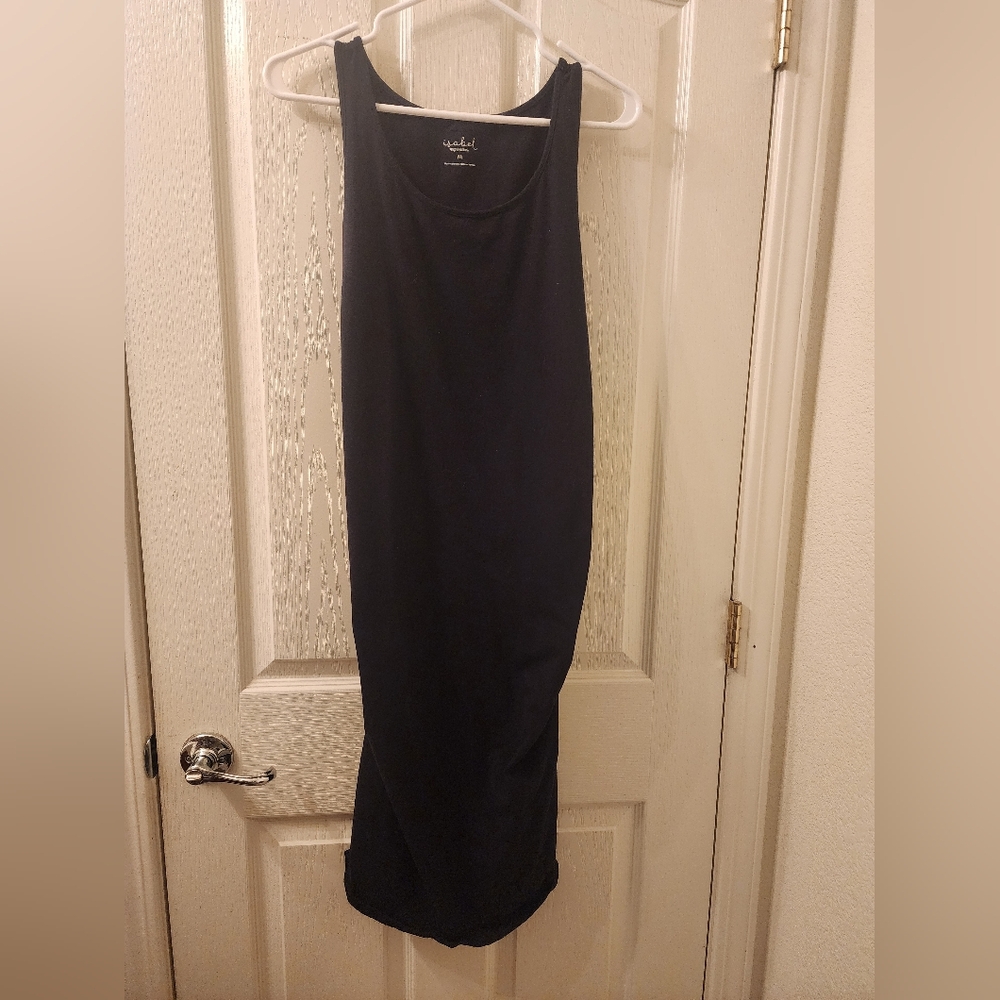 Essential bodycon maternity tank dress